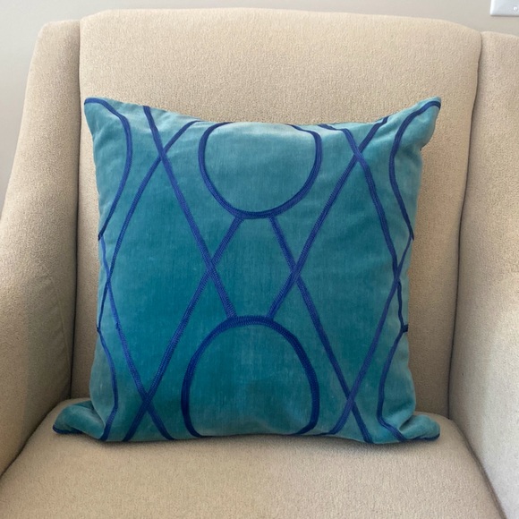 Set of 2 Urban Barn Decorative Pillow covers and pillow inserts - Picture 2 of 9